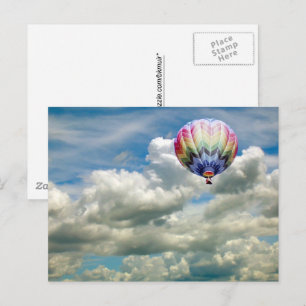 Briefkaart - OMHOOG ... Omhoog ... omhoog ...