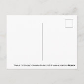 briefkaart 'Onderteken van onze afscheidingen' (Achterkant)