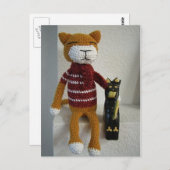 briefkaart 'ontmoeten Tommy & Timmy' (Voorkant / Achterkant)