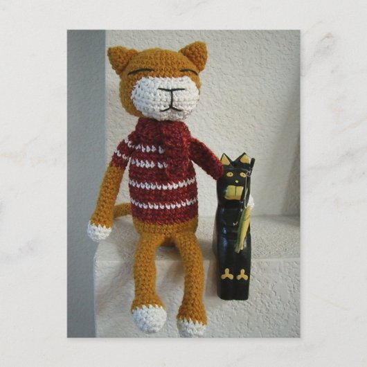 briefkaart 'ontmoeten Tommy & Timmy' (Voorkant)