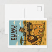  briefkaart - Oost-Afrika (Voorkant / Achterkant)