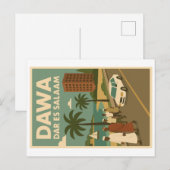  briefkaart - Oost-Afrika (Voorkant / Achterkant)