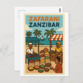  briefkaart - Oost-Afrika (Voorkant / Achterkant)