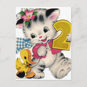  Briefkaart op de geboorte