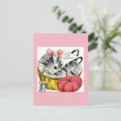 Briefkaart op de geboorte (Staand voorkant)