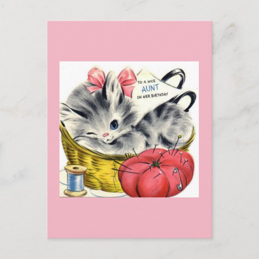 Briefkaart op de geboorte (Voorkant)