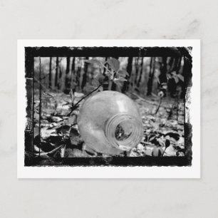 Briefkaart op de grond