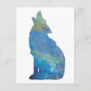 Briefkaart Opal Wolf