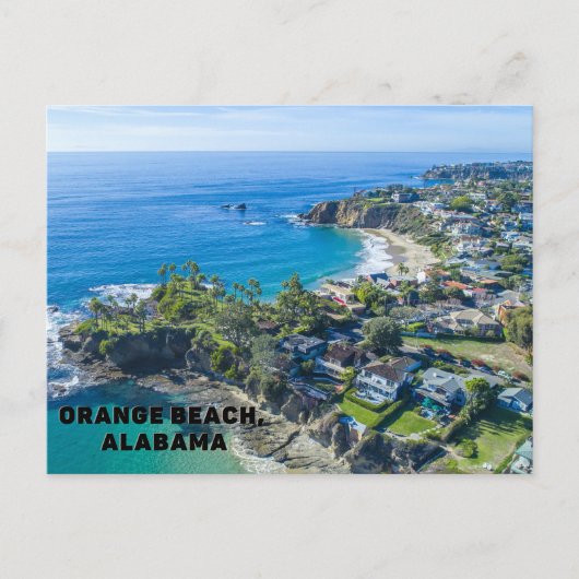 Briefkaart Oranje Beach Alabama (Voorkant)