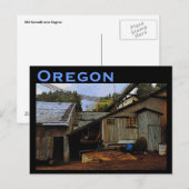 Briefkaart Oregon Sawmill (Voorkant / Achterkant)