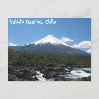 Briefkaart Osorno Volcano