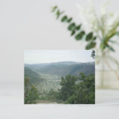 Briefkaart over het hoofd zien (Staand voorkant)