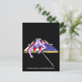 Briefkaart overvulling (Staand voorkant)