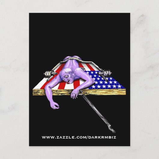 Briefkaart overvulling (Voorkant)