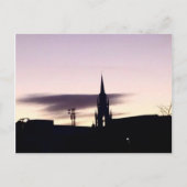 Briefkaart Paarse Sky (Voorkant)