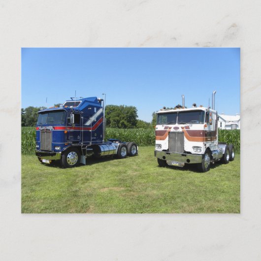 Briefkaart Paccar Cabovers (Voorkant)