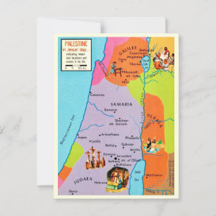  Briefkaart Palestina