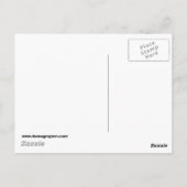 briefkaart palmboom (Achterkant)