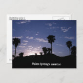 Briefkaart ~ Palmspuiten (Voorkant / Achterkant)