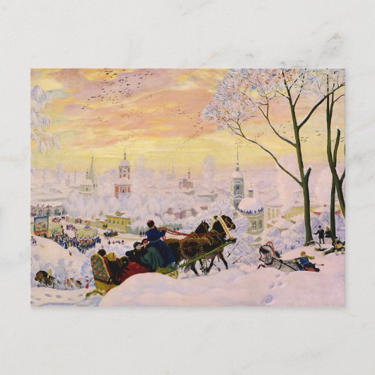 briefkaart "Pancake Week" (Voorkant)