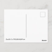 Briefkaart - papavers in een pot (Achterkant)