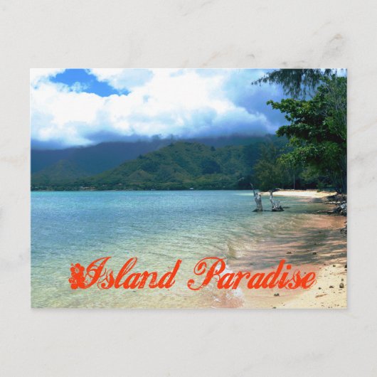 Briefkaart Paradise Travel (Voorkant)