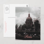Briefkaart Parijs (Voorkant / Achterkant)