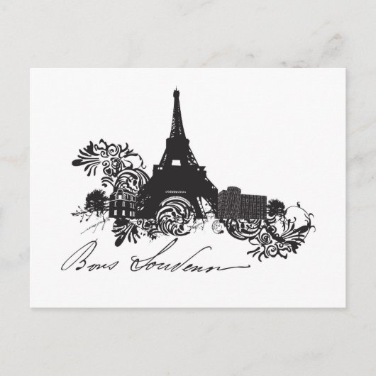 Briefkaart Parijs (Voorkant)