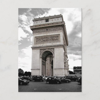 Briefkaart Parijs Arc de Triomphe