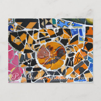 Briefkaart Park Guell