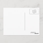 Briefkaart pasgeboren baby voeten (Achterkant)