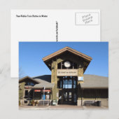 Briefkaart: Paso Robles Train Station in Winter Briefkaart (Voorkant / Achterkant)