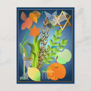 Briefkaart Passoverseder