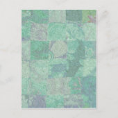 Briefkaart Patchwork Background (Voorkant)