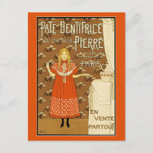 Briefkaart: Pate Dentifrice Briefkaart