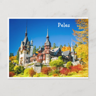 Briefkaart Peles, Sinaia