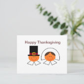 briefkaart "Pelgrims" (Staand voorkant)