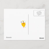 Briefkaart Penguin en Igloo (Achterkant)