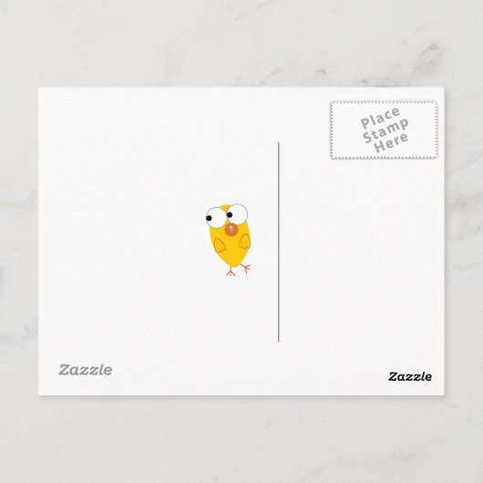 Briefkaart Penguin en Igloo (Achterkant)