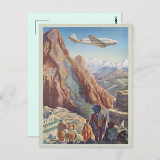 Briefkaart Peru/Zuid-Amerika (Voorkant / Achterkant)