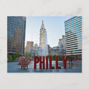 Briefkaart Philadelphia