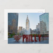 Briefkaart Philadelphia (Voorkant / Achterkant)