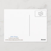 Briefkaart Phillis Wheatley (Achterkant)