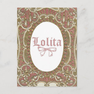 Briefkaart Pink Lolita
