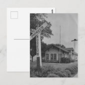  Briefkaart Pioneer Railroad Museum (Voorkant / Achterkant)