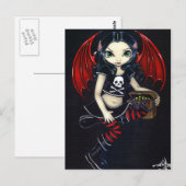 briefkaart "Pirate Fairy" (Voorkant / Achterkant)