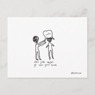 briefkaart plastic zak