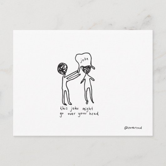 briefkaart plastic zak (Voorkant)