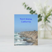 Briefkaart - Point Arena, Californië (Staand voorkant)