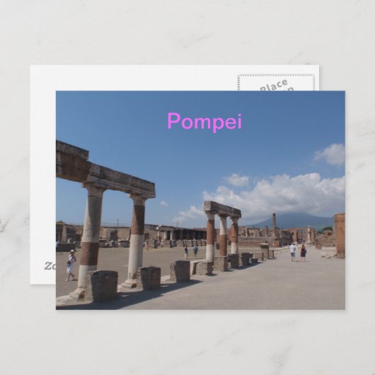 Briefkaart Pompei (Voorkant / Achterkant)